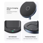 Ugreen CD317 MagSafe / Qi 2in1 Vezeték Nélküli Töltő - Fekete