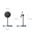 Ugreen CD317 MagSafe / Qi 2in1 Vezeték Nélküli Töltő - Fekete