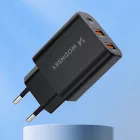 Wozinsky Hálózati Töltő 30W - USB-C + 2x USB-A - Fekete