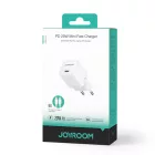 Joyroom Hálózati Töltő - USB-C 20W PD + C-C Kábel - Fehér