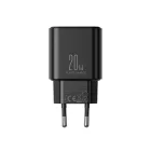 Joyroom Hálózati Töltő 20W - USB-A + USB-C + USB-C Kábel - Fekete