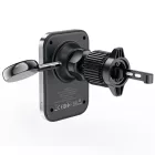 Acefast D18 Autós Tartó és 15W MagSafe / Qi Töltő + USB-A-USB-C Kábel - Fekete
