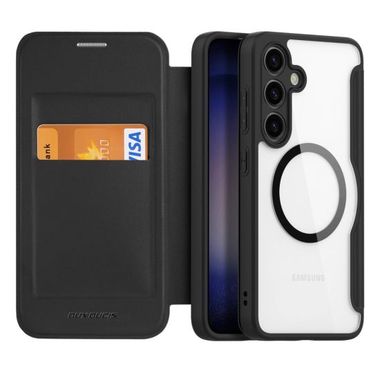 Samsung Galaxy S24 Tok - Dux Ducis Skin X Pro + MagSafe - Fekete