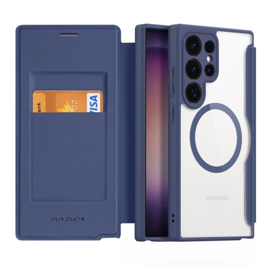 Samsung Galaxy S24 Ultra Tok - Dux Ducis Skin X Pro + MagSafe - Kék