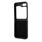 Samsung Galaxy Z Flip 5 Tok - BMW Leather Hot Stamp - Fekete