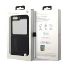 Samsung Galaxy Z Flip 5 Tok - BMW Leather Hot Stamp - Fekete