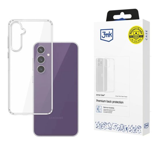 Samsung Galaxy S23 FE Tok - 3mk Armor Case - Átlátszó