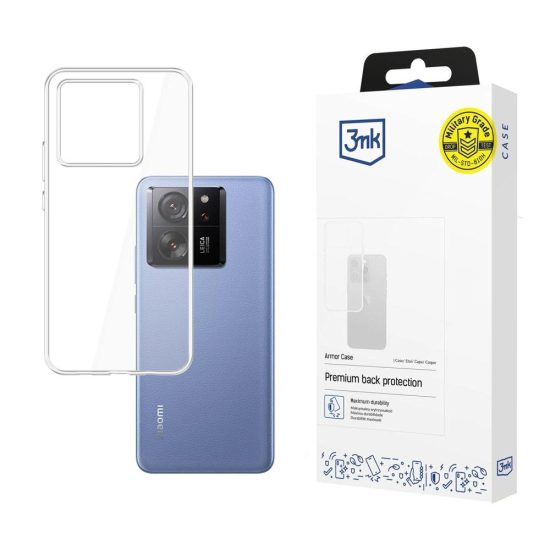 Xiaomi 13T Pro Tok - 3mk Armor Case - Átlátszó