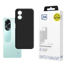 Oppo A58 4G Tok - 3mk Matt Case - Fekete Oppo A58 4G Tok - 3mk Matt Case - Fekete