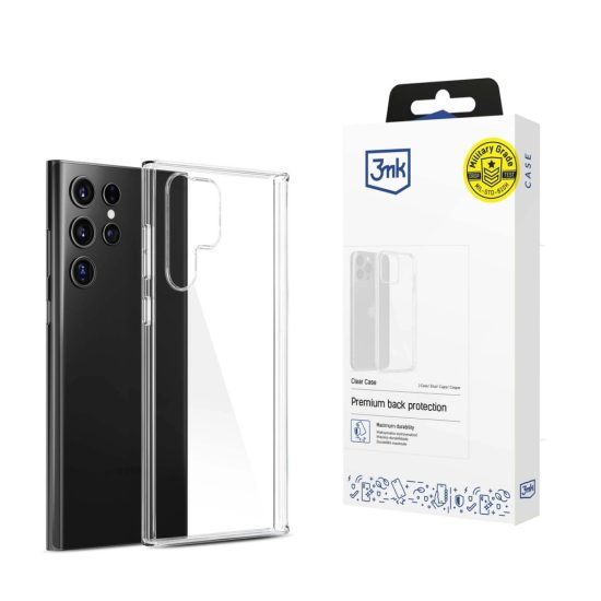 Samsung Galaxy S24 Ultra Tok - 3mk Clear Case