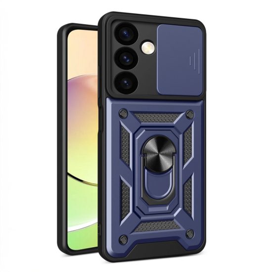 Samsung Galaxy S24+ Plus Tok - Hybrid Armor Camshield - Kék
