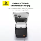 Baseus MagPro Mágneses MagSafe Töltő 20W - Fekete