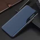 Samsung Galaxy S24+ Plus Tok - Eco Leather View Case - Kék