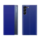 Samsung Galaxy S24+ Plus Tok - New Sleep View Case - Kék