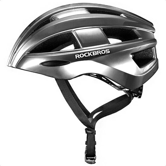 Rockbros Kerékpáros Sisak 55-60cm - Szürke