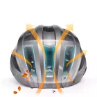 Rockbros Kerékpáros Sisak 55-60cm - Fekete