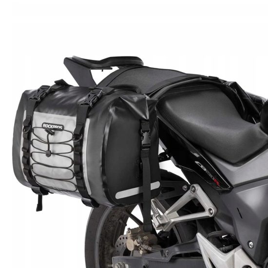Rockbros Vízálló Motorkerékpáros Táska 60L - Szürke