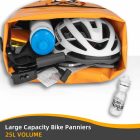 Rockbros 30140022003 Vízálló Kerékpáros Táska Csomagtartóra - Narancs