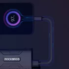 Rockbros Újratölthető Első Kerékpárlámpa - 850 lm