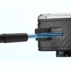 Rockbros Q2S Újratölthető Hátsó Kerékpárlámpa - Smart Stop System - Fekete