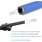 Rockbros Szivacs Kerékpár Markolat - Kék-Fekete x 2 db