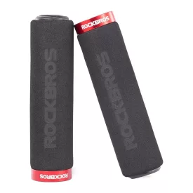 Rockbros Szivacs Kerékpár Markolat - Fekete-Piros x 2 db