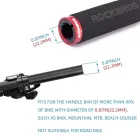 Rockbros Szivacs Kerékpár Markolat - Fekete-Piros x 2 db