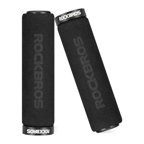 Rockbros Szivacs Kerékpár Markolat - Fekete x 2 db