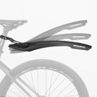 Rockbros Kerékpár Sárvédő LED Lámpával - Fekete