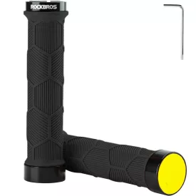   Rockbros Kerékpár Markolat Fényvisszaverővel - Fekete x 2 db