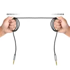 Choetech Audio Kábel AUX002 Mini Jack 3.5mm 1.2m - Fekete