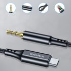 Choetech USB-C - 3.5mm Mini Jack Kábel - 1m - Fekete