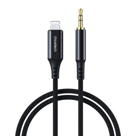 Choetech Lightning - 3.5mm Mini Jack Kábel - 1m - Fekete Choetech Lightning - 3.5mm Mini Jack Kábel - 1m - Fekete