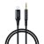 Choetech Lightning - 3.5mm Mini Jack Kábel - 2m - Fekete