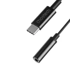 Choetech AUX003 USB-C / 3.5mm Audio Adapter DAC - Fekete