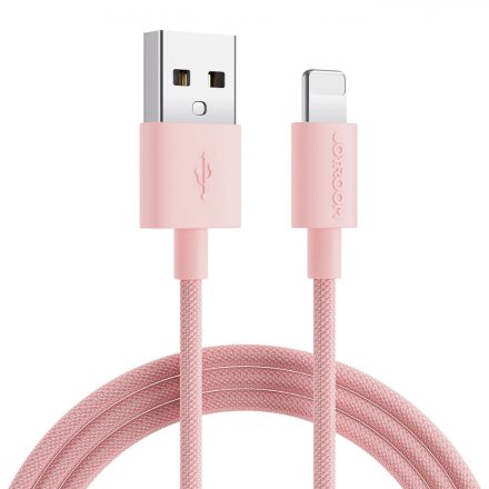 Joyroom USB - Lightning Macaron Kábel - 2m 2.4A - Pink