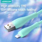 Joyroom Bowling USB-A - Lightning Kábel - 2m 3A - Zöld