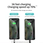 Joyroom USB-A - micro USB Kábel - 2m 3A - Töltésjelzővel - Fekete