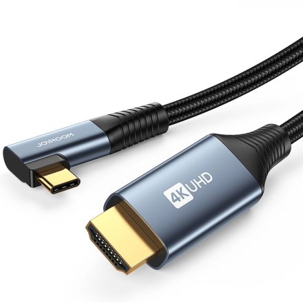 Joyroom USB-C - HDMI Kábel - 2m 4K 60Hz - Szürke