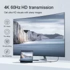 Joyroom USB-C - HDMI Kábel - 2m 4K 60Hz - Szürke
