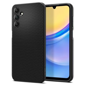 Samsung Galaxy A15 5G / 4G Tok - Spigen Liquid Air - Fekete Samsung Galaxy A15 5G / 4G Tok - Spigen Liquid Air - Fekete