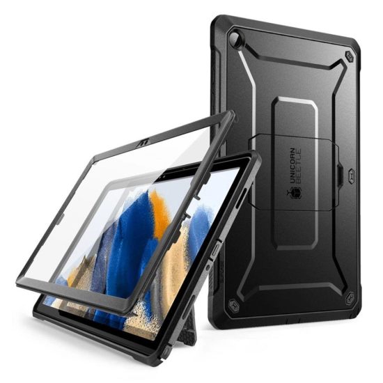 Samsung Galaxy Tab A9+ Plus 11.0" X210 / X215 / X216 Tok - Supcase Unicorn Beetle Pro - Fekete