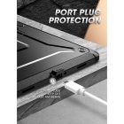 Samsung Galaxy Tab A9+ Plus 11.0" X210 / X215 / X216 Tok - Supcase Unicorn Beetle Pro - Fekete