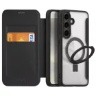 Samsung Galaxy S24 Tok - Dux Ducis Skin X Pro + MagSafe Gyűrűs Állvány - Fekete
