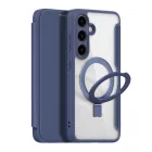 Samsung Galaxy S24 Tok - Dux Ducis Skin X Pro + MagSafe Gyűrűs Állvány - Kék