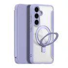 Samsung Galaxy S24 Tok - Dux Ducis Skin X Pro + MagSafe Gyűrűs Állvány - Lila
