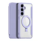 Samsung Galaxy S24 Tok - Dux Ducis Skin X Pro + MagSafe Gyűrűs Állvány - Lila