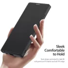 Samsung Galaxy S24 Ultra Tok - Dux Ducis Skin X Pro + MagSafe Gyűrűs Állvány - Fekete