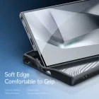 Samsung Galaxy S24 Ultra Tok - Dux Ducis Aimo Mag Támasztékkal - Fekete