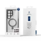 Samsung Galaxy S24 Ultra Tok - Dux Ducis Aimo Mag Támasztékkal - Fekete